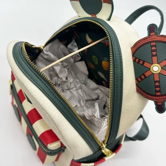 Disney Mickey Mouse: The Main Attraction Loungefly Mini Backpack - Picture 6 of 16